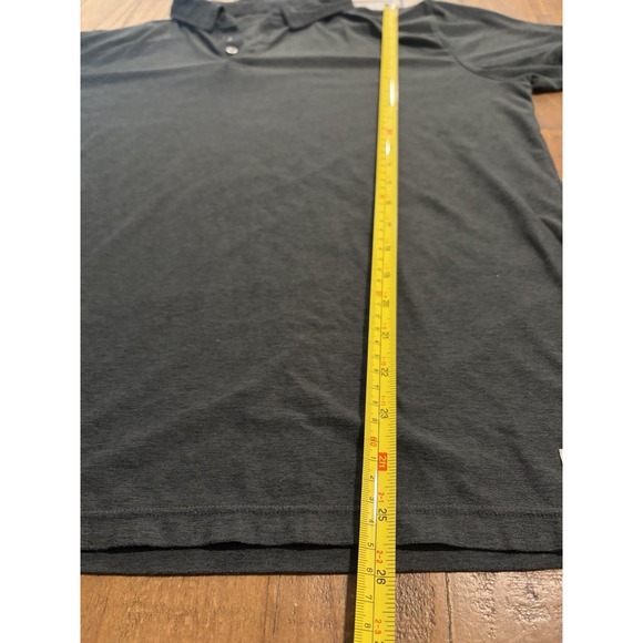 Vuori Ponto Polo – Men's Large – Dark Heather Performance Shirt - Picture 6 of 7